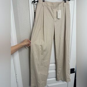 Vince Cream Wide Leg Women's Pants